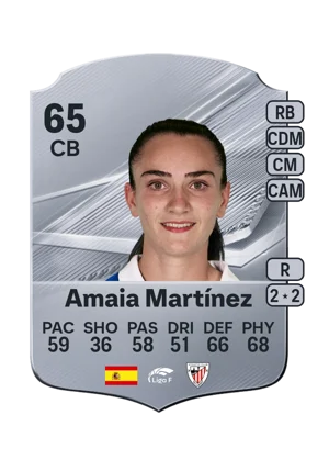 Amaia Martínez - 65 - Rare EA FC 27 card