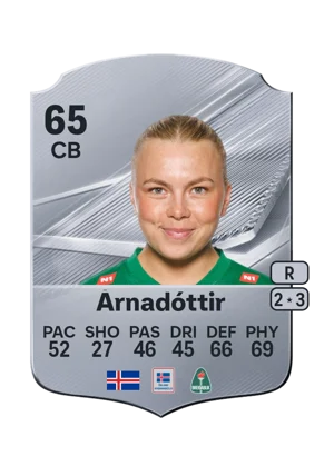 Árnadóttir - 65 - Rare EA FC 27 card