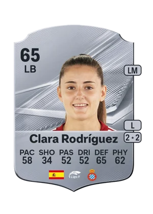Clara Rodríguez - 65 - Rare EA FC 27 card