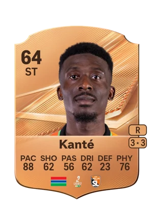 Kanté - 64 - Rare EA FC 27 card