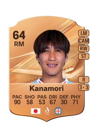 Kanamori - 64 - Rare EA FC 27 card