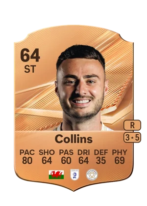 Collins - 64 - Rare EA FC 27 card