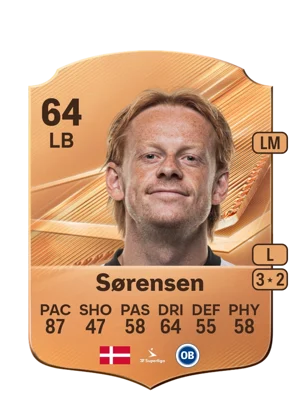 Sørensen - 64 - Rare EA FC 27 card