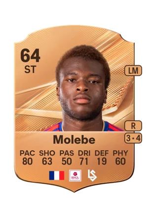 Molebe - 64 - Rare EA FC 27 card