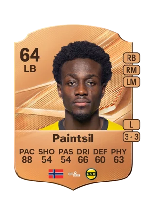 Paintsil - 64 - Rare EA FC 27 card