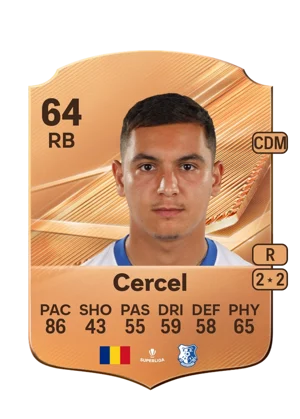 Cercel - 64 - Rare EA FC 27 card
