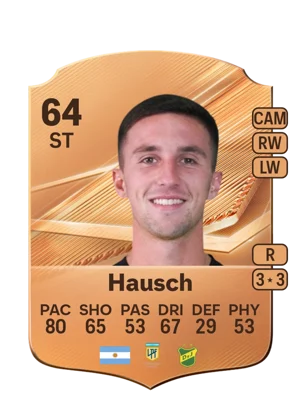 Hausch - 64 - Rare EA FC 27 card