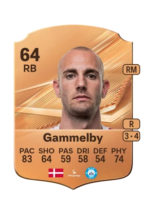Gammelby - 64 - Rare EA FC 27 card