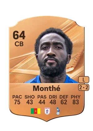 Monthé - 64 - Rare EA FC 27 card
