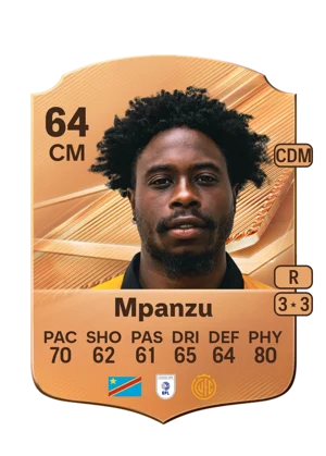 Mpanzu - 64 - Rare EA FC 27 card