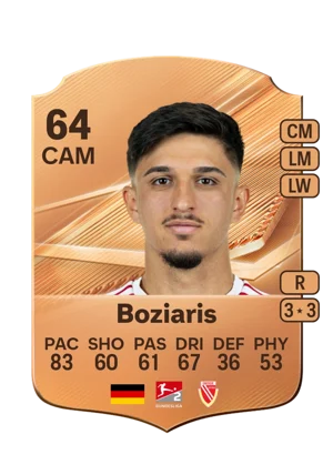 Boziaris - 64 - Rare EA FC 27 card