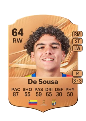 De Sousa - 64 - Rare EA FC 27 card
