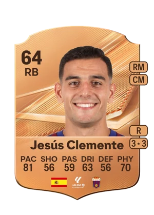 Jesús Clemente - 64 - Rare EA FC 27 card
