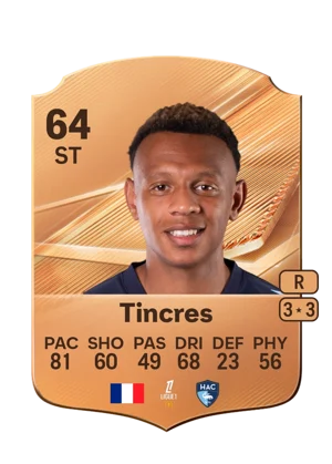 Tincres - 64 - Rare EA FC 27 card