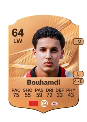 Bouhamdi - 64 - Rare EA FC 27 card