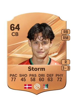 Storm - 64 - Rare EA FC 27 card