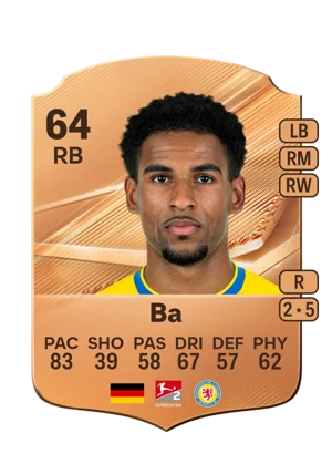 Ba - 64 - Rare EA FC 27 card
