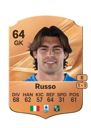 Russo - 64 - Rare EA FC 27 card