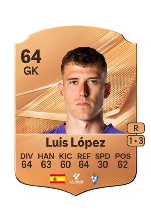 Luis López - 64 - Rare EA FC 27 card