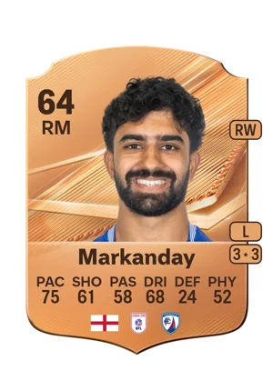 Markanday - 64 - Rare EA FC 27 card