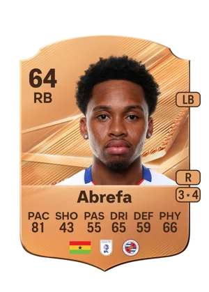 Abrefa - 64 - Rare EA FC 27 card