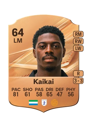 Kaikai - 64 - Rare EA FC 27 card