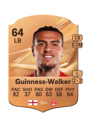 Guinness-Walker - 64 - Rare EA FC 27 card