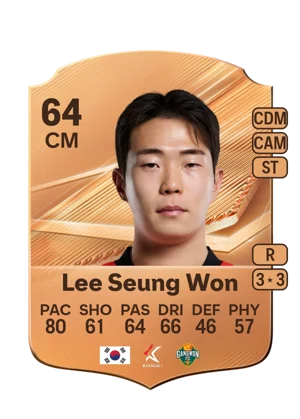 Lee Seung Won - 64 - Rare EA FC 27 card