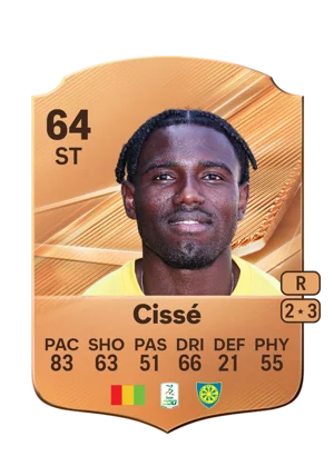 Cissé - 64 - Rare EA FC 27 card