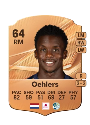Oehlers - 64 - Rare EA FC 27 card