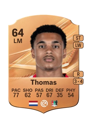 Thomas - 64 - Rare EA FC 27 card