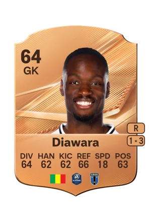 Diawara - 64 - Rare EA FC 27 card