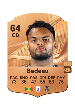 Bedeau - 64 - Rare EA FC 27 card