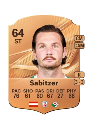 Sabitzer - 64 - Rare EA FC 27 card