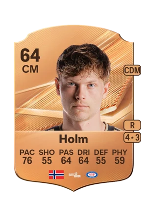 Holm - 64 - Rare EA FC 27 card