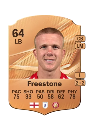 Freestone - 64 - Rare EA FC 27 card