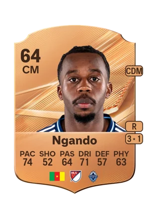 Ngando - 64 - Rare EA FC 27 card