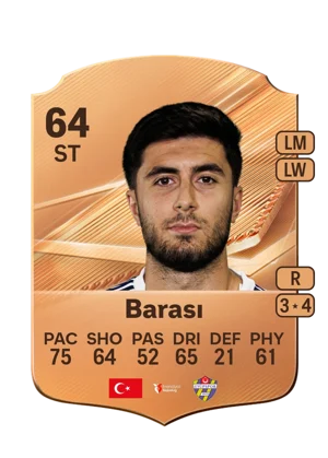 Barası - 64 - Rare EA FC 27 card