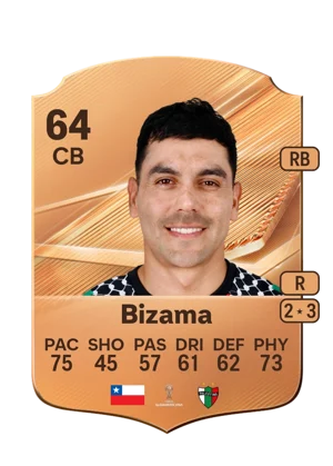 Bizama - 64 - Rare EA FC 27 card