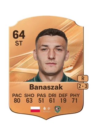 Banaszak - 64 - Rare EA FC 27 card