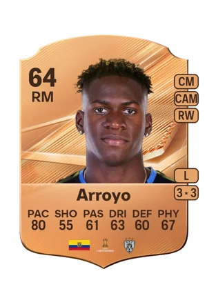 Arroyo - 64 - Rare EA FC 27 card
