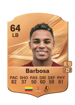 Barbosa - 64 - Rare EA FC 27 card