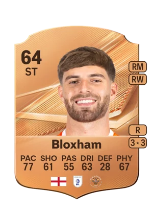 Bloxham - 64 - Rare EA FC 27 card