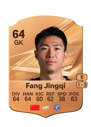 Fang Jingqi - 64 - Rare EA FC 27 card