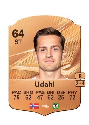 Udahl - 64 - Rare EA FC 27 card