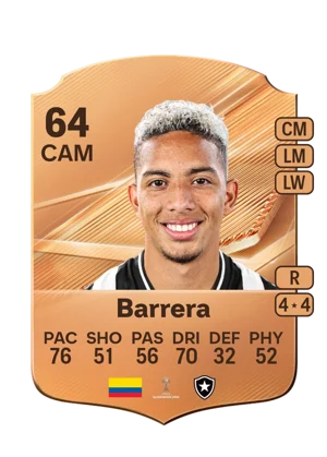 Barrera - 64 - Rare EA FC 27 card