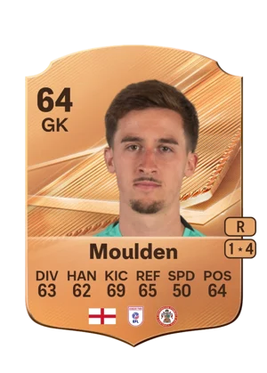 Moulden - 64 - Rare EA FC 27 card