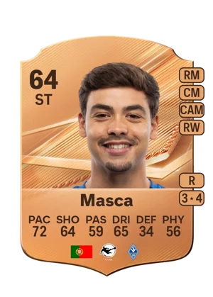 Masca - 64 - Rare EA FC 27 card