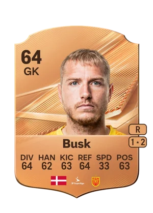Busk - 64 - Rare EA FC 27 card