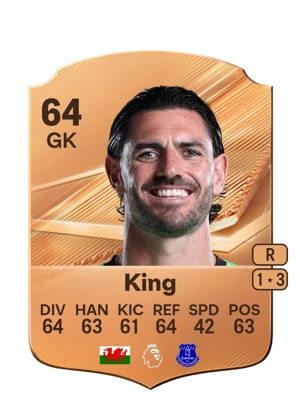 King - 64 - Rare EA FC 27 card